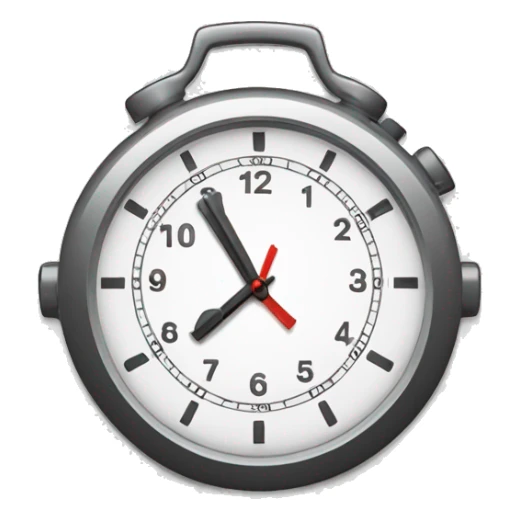 Deadline Emoji 
Usage: To highlight important deadlines.
Design Idea: A calendar page with a clock overlay. sticker