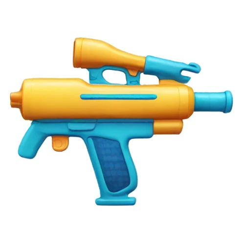 still water gun sticker