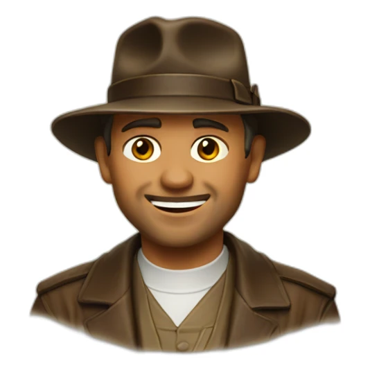 indiana jones priest sticker