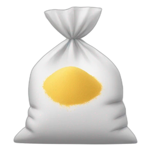 Bag of powder sticker