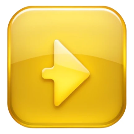 Graphic: 🎥 Play button icon (white) with yellow glow.
Animation: Play button pulses softly.
Background: Transparent.
 sticker