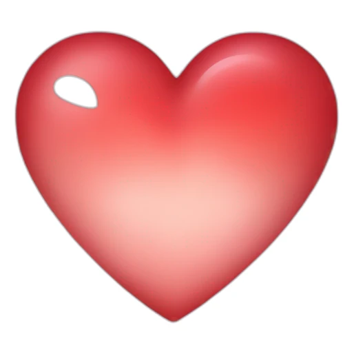 heart mixed with heart sticker