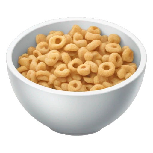 bowl of cereal sticker