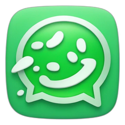whatsapp logo for a company sticker