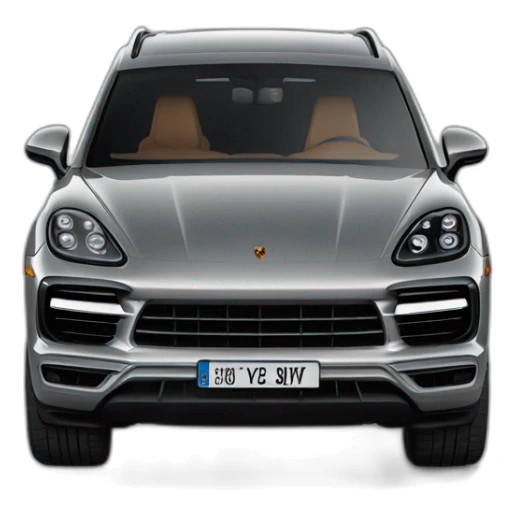 Porsche cayenne turbo coupe  sticker