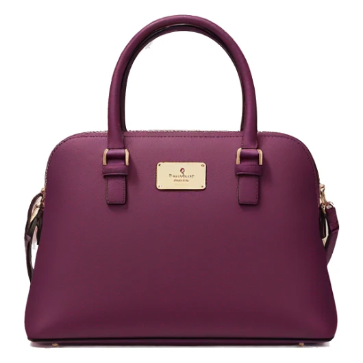 Realistic mulberry color kate spade satchel purse.  sticker