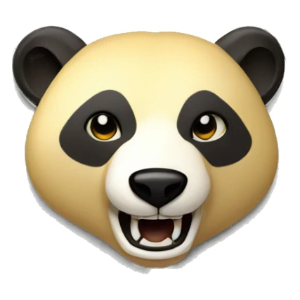 angry badger on a golden coin in gold sticker