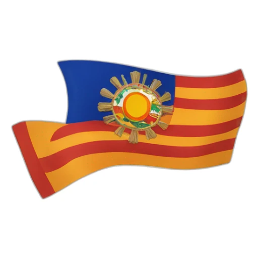 bandera de la comunidad valenciana sticker