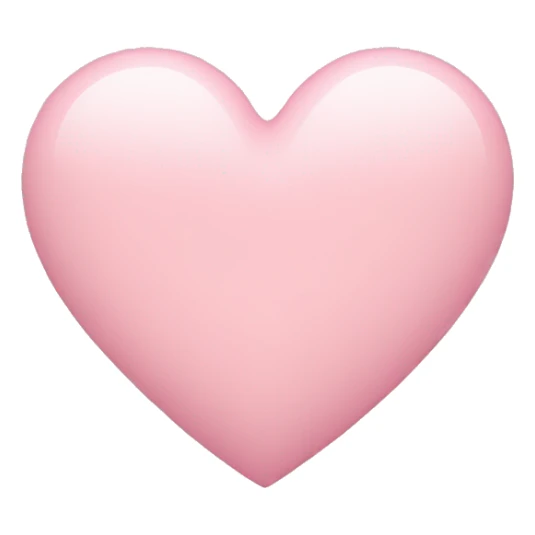 pastel pink heart sticker