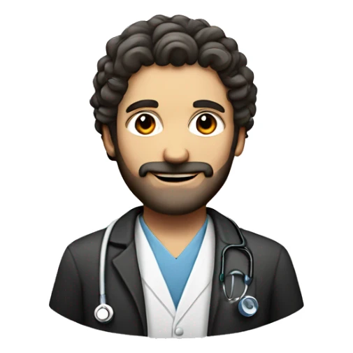 Jewish Doctor wearing yamaka  sticker