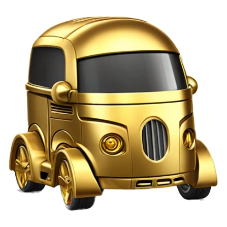 Hot Wheels 2014 Star Wars C-3PO Van Character Cars sticker