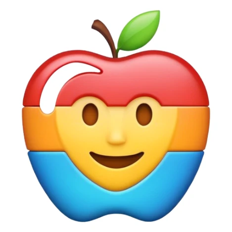Strong Wi-Fi symbol vibrant Apple-style emoji sticker