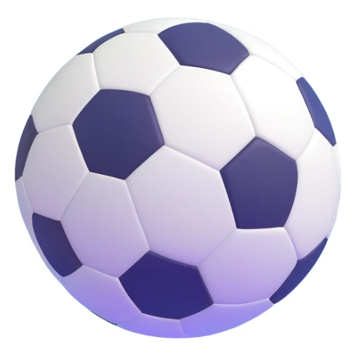 soccer ball floating in the sea sticker