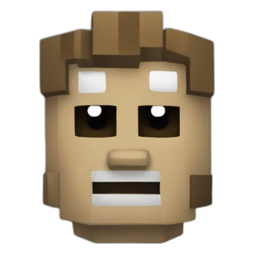 a emoji for my minecraft faction tuffgolem sticker