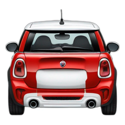 mini john cooper works logo but cooper is replaced by cooker sticker