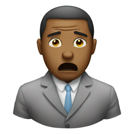 an emoji who is so sick of everything sticker