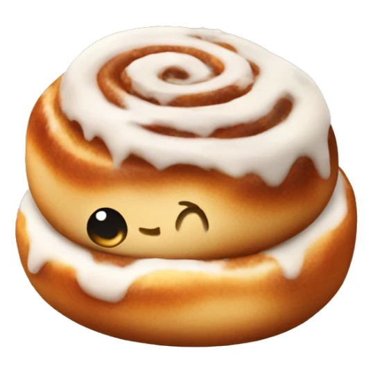 Cinnamon roll sticker