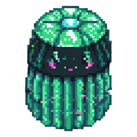 Wobbly jelly sticker