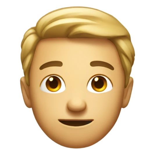 emoji with smug look on face sticker