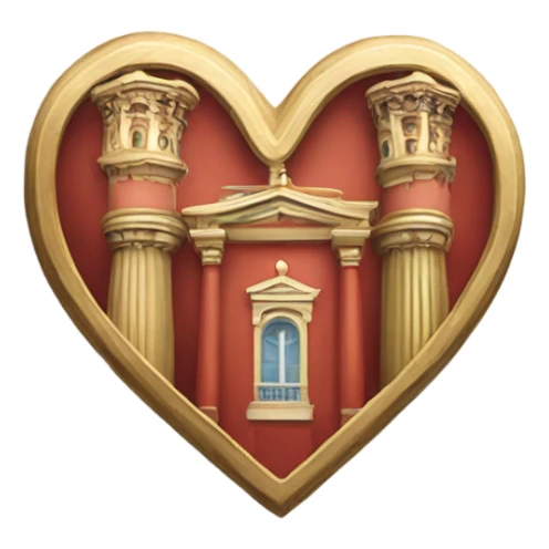 Saint-Petersburg heart  sticker