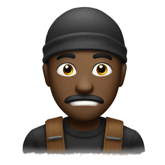 Robber emoji sticker