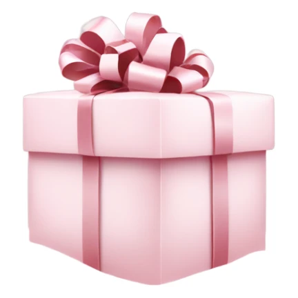 Light pink Christmas gifts under a white Christmas tree  sticker