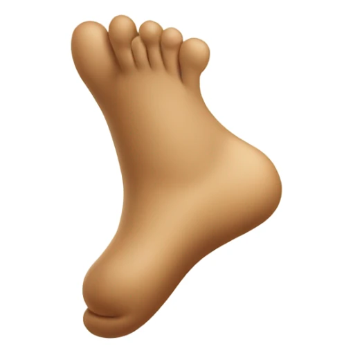 Kicking feet in enjoyment sticker