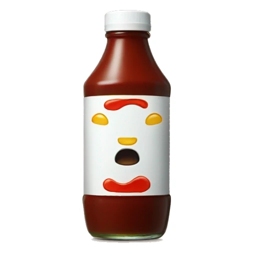 sauce bottle sticker