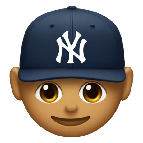 new era cap yankees with fur on the sides sticker