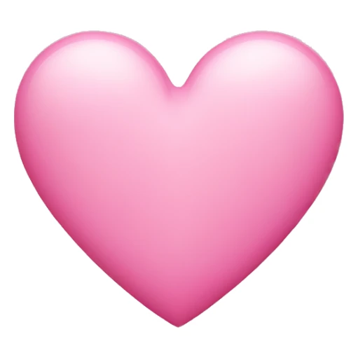 pink heart sticker