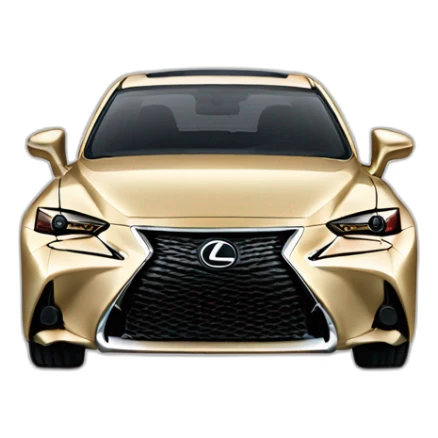 Lexus IS 300h of 2017 sticker