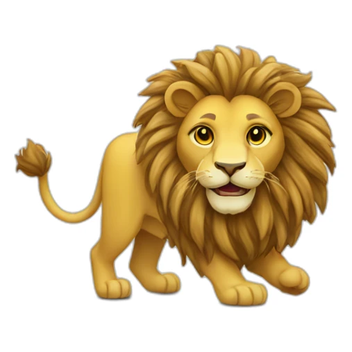 Lion and sun flag of Iran sticker