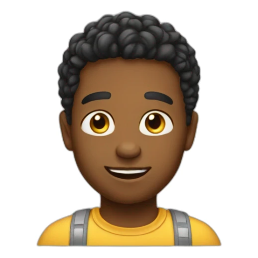 Famous kids cartoon emoji sticker