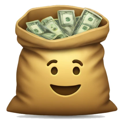 BAG OF MONEY sticker