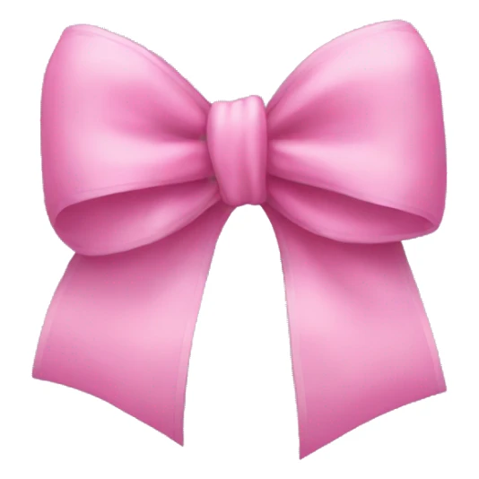 pink bow sticker