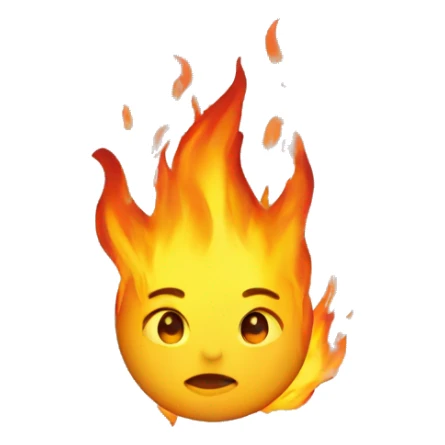 Burning Venus emoji  sticker