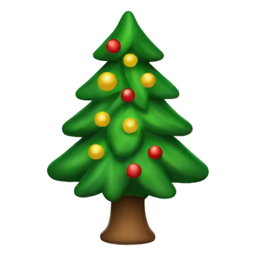 Christmas tree  sticker