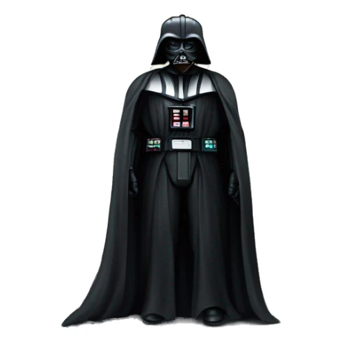 Darth Vader’s seriously dusty disturbing disgusting ghostly haunted horror dream mansion  sticker