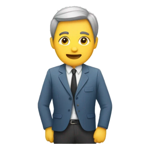 homme sur les réseaux sociaux  sticker