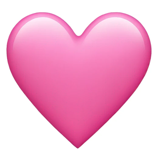 pink heart  sticker