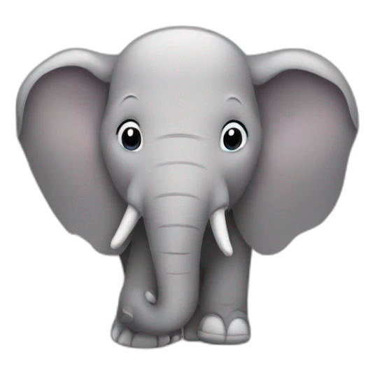 Sign that says #1 Fan with an Elephant sticker