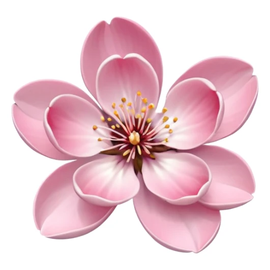 pink framed photo of a blossom sticker