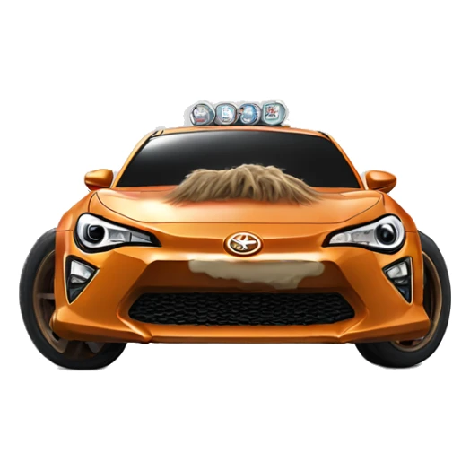 Hot wheel Chewbacca Toyota 86 sticker