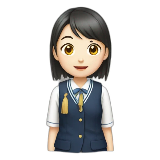 japanese-school-girl sticker