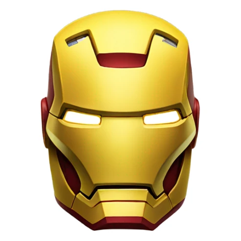 Iron man yellow sticker
