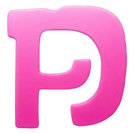 Your brief could be:

A bold, rounded, uppercase letter ‘P’ inside a square or circle with a solid pink background. The design should be clean and minimalistic, resembling the style of an emoji. sticker