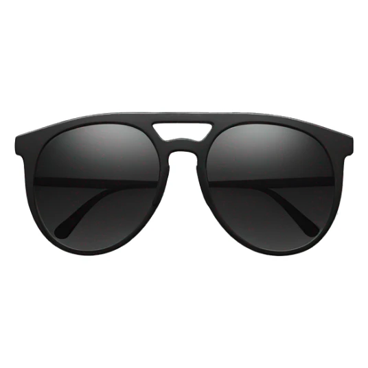 black thin fashion sunglasses no person sticker