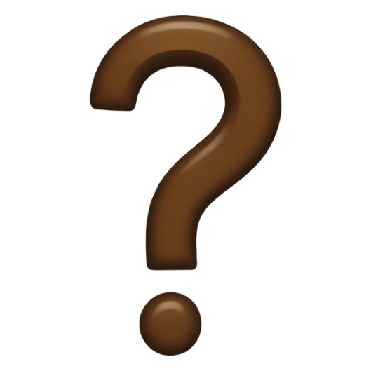 Question mark  sticker