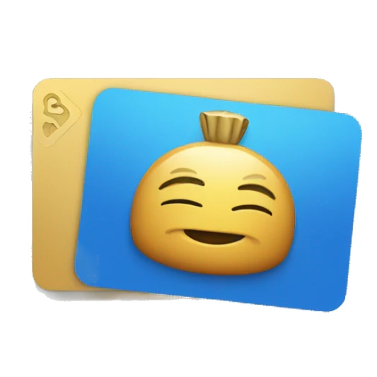 blue fortnire gift card sticker