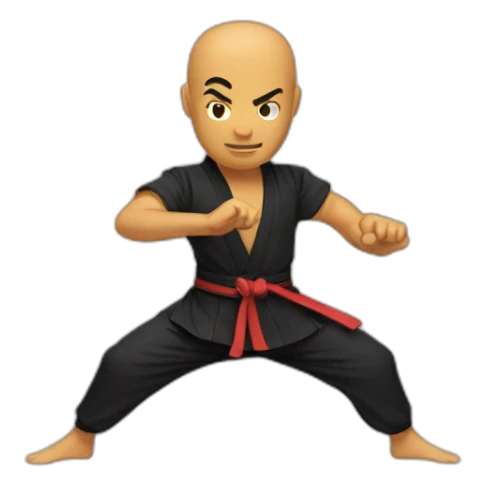 kung fu sticker